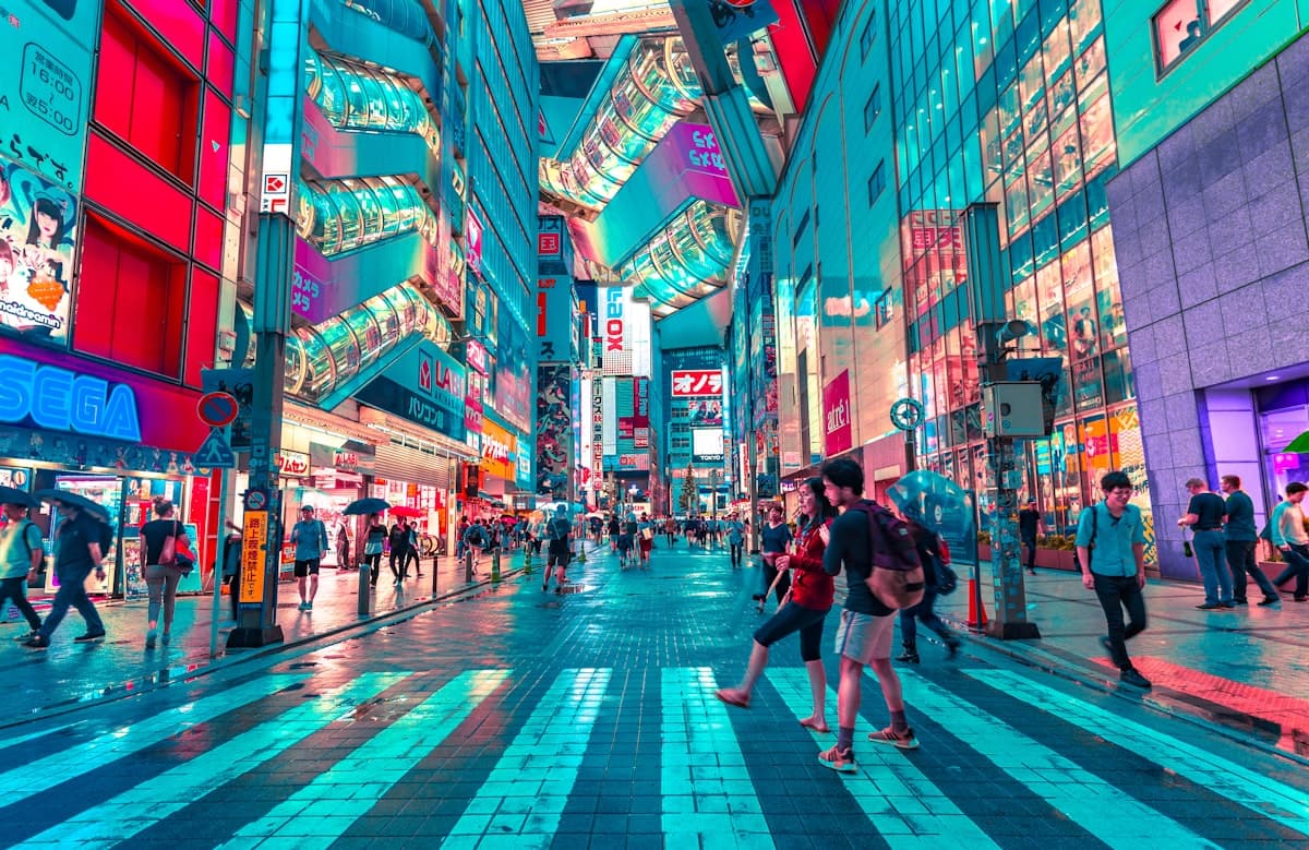 Tokyo skyline at dusk — property search